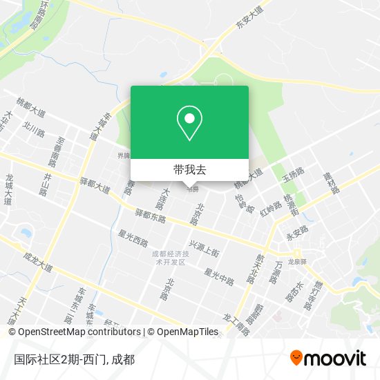 国际社区2期-西门地图