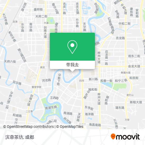 滨蓉茶坊地图