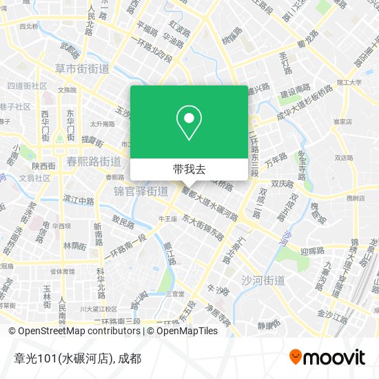 章光101(水碾河店)地图