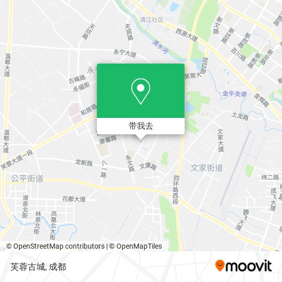 芙蓉古城地图