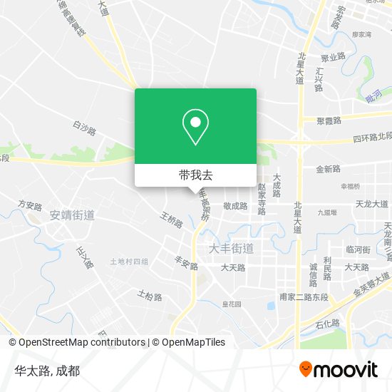 华太路地图