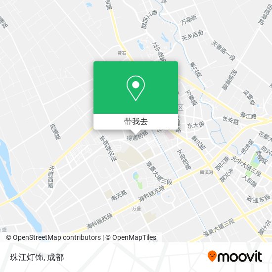 珠江灯饰地图