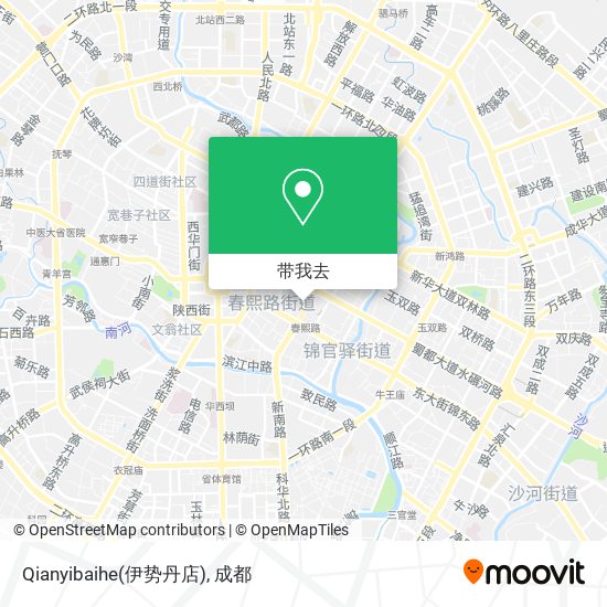 Qianyibaihe(伊势丹店)地图