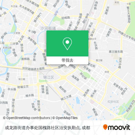 成龙路街道办事处国槐路社区治安执勤点地图