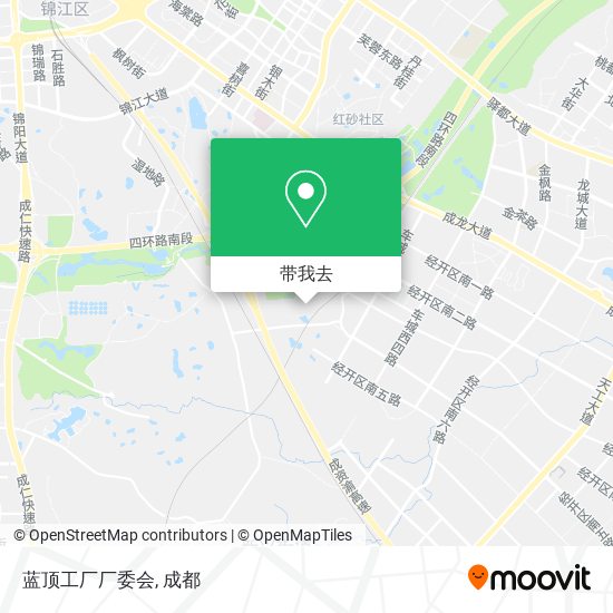 蓝顶工厂厂委会地图