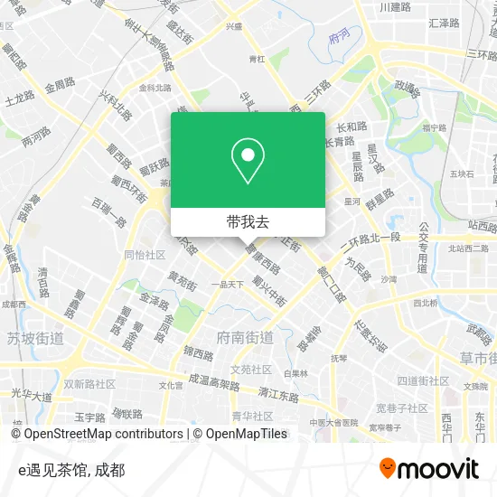 e遇见茶馆地图