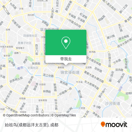 始祖鸟(成都远洋太古里)地图