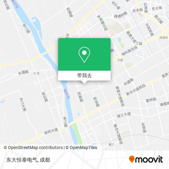东大恒泰电气地图