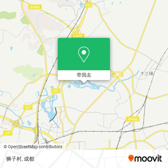 狮子村地图