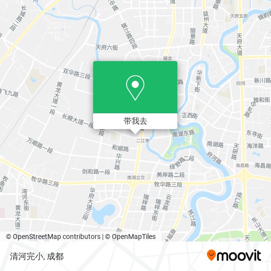 清河完小地图