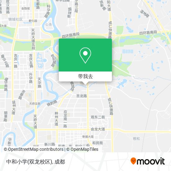 中和小学(双龙校区)地图