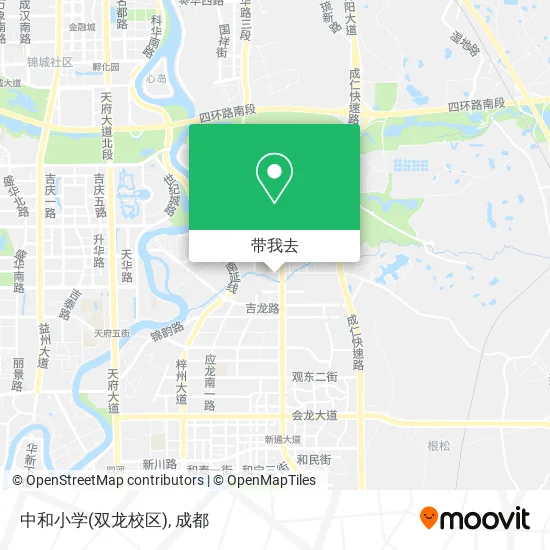 中和小学(双龙校区)地图