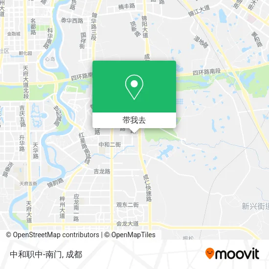 中和职中-南门地图
