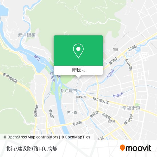 北街/建设路(路口)地图