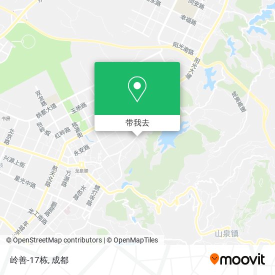 岭善-17栋地图