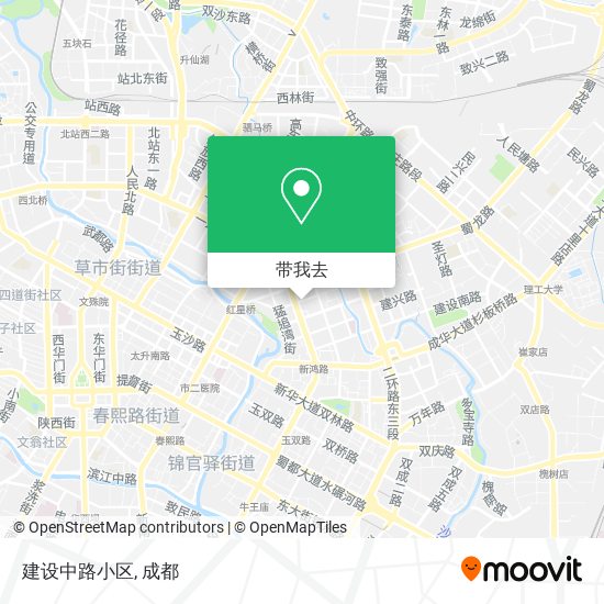 建设中路小区地图