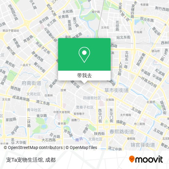 宠Ta宠物生活馆地图