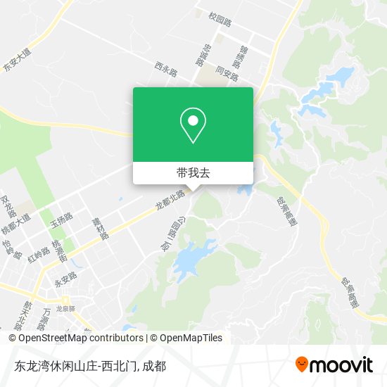 东龙湾休闲山庄-西北门地图