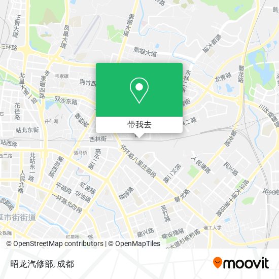 昭龙汽修部地图