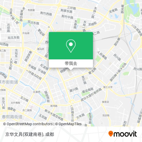京华文具(双建南巷)地图