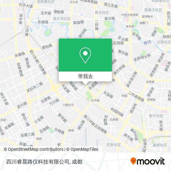 四川睿晨路仪科技有限公司地图