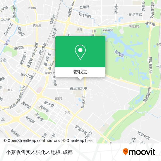 小蔡收售实木强化木地板地图