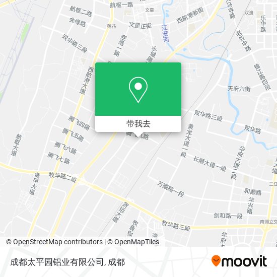 成都太平园铝业有限公司地图