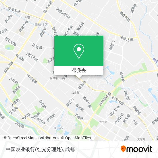 中国农业银行(红光分理处)地图