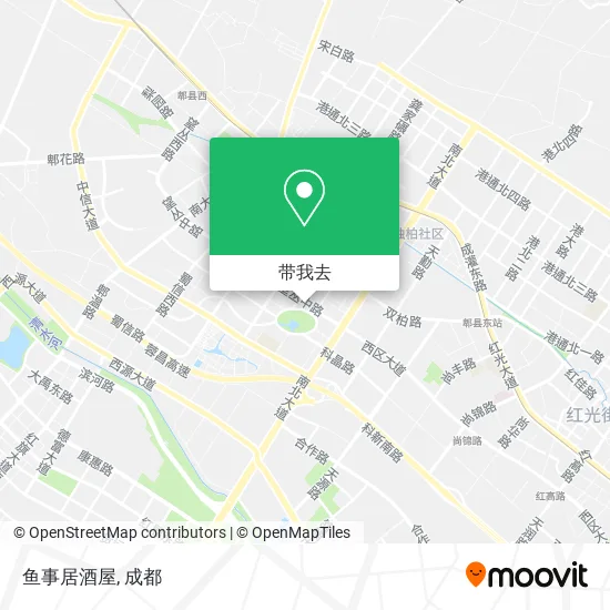 鱼事居酒屋地图