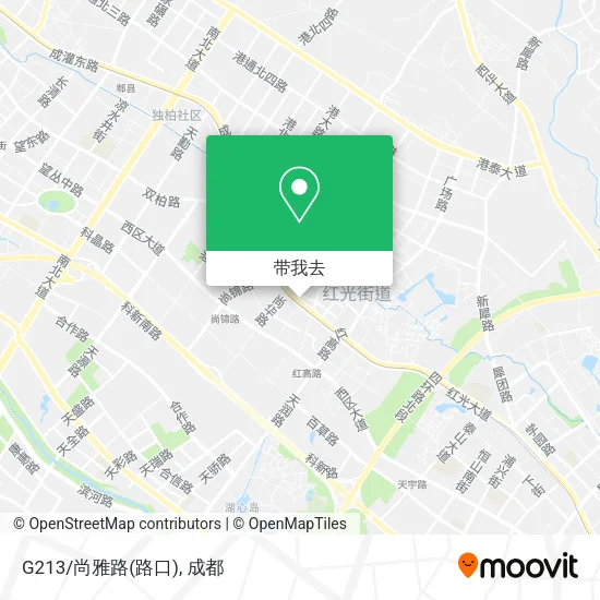 G213/尚雅路(路口)地图