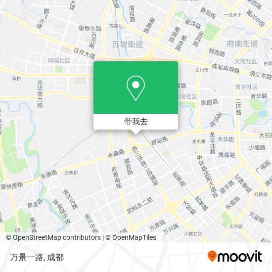 万景一路地图