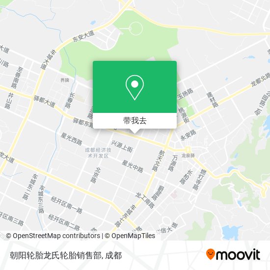 朝阳轮胎龙氏轮胎销售部地图