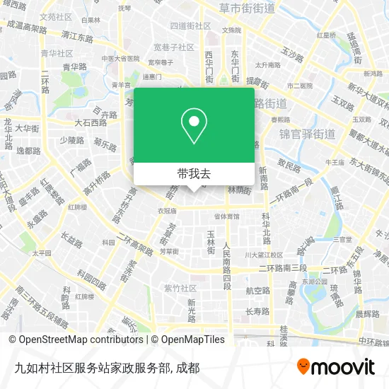 九如村社区服务站家政服务部地图