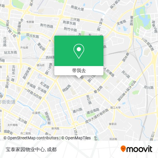 宝泰家园物业中心地图