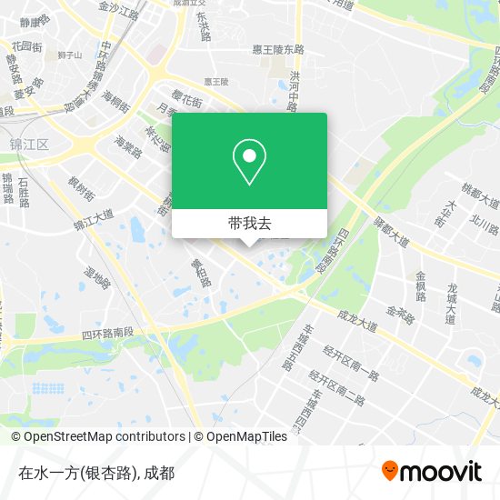 在水一方(银杏路)地图