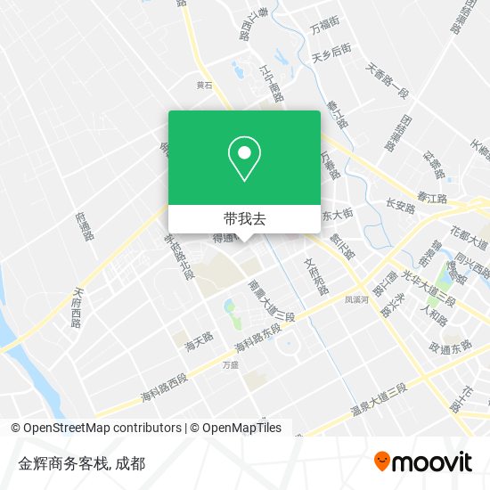 金辉商务客栈地图
