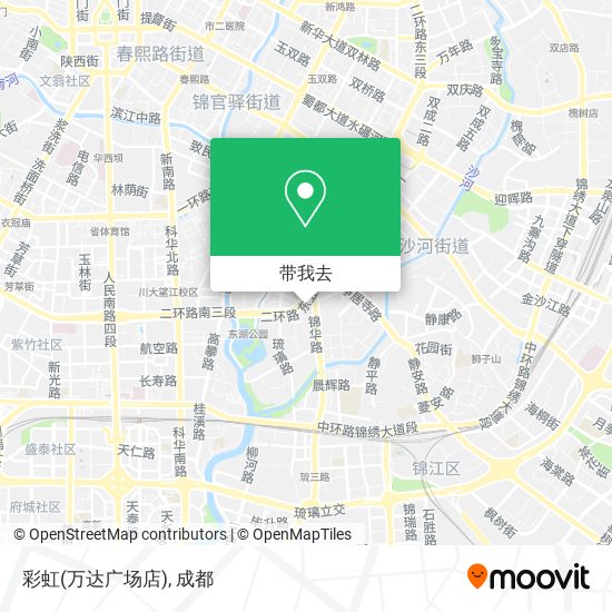 彩虹(万达广场店)地图