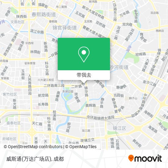 威斯通(万达广场店)地图