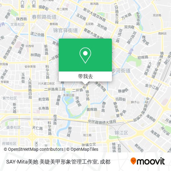 SAY-Mita美她 美睫美甲形象管理工作室地图