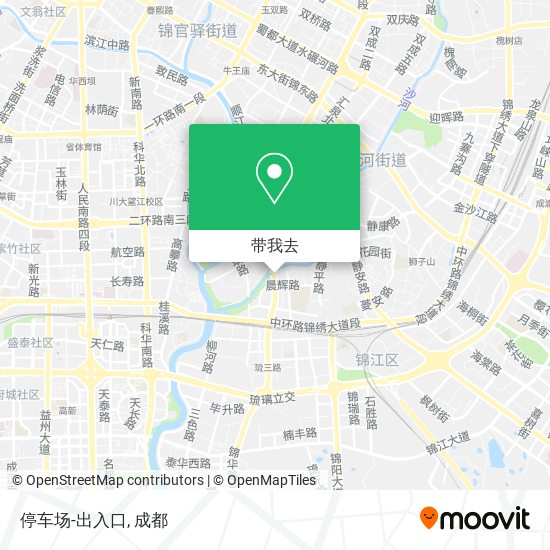停车场-出入口地图