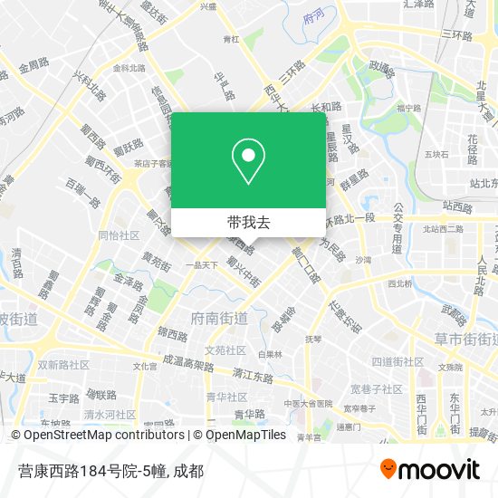 营康西路184号院-5幢地图