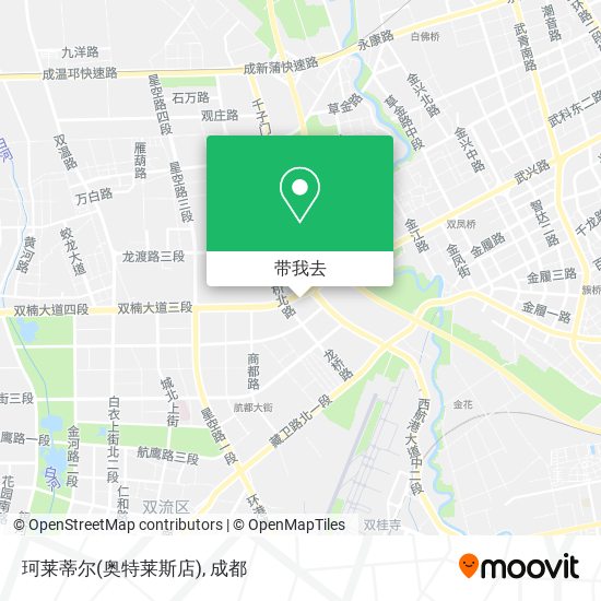 珂莱蒂尔(奥特莱斯店)地图