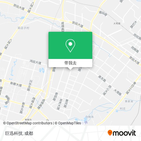 巨迅科技地图