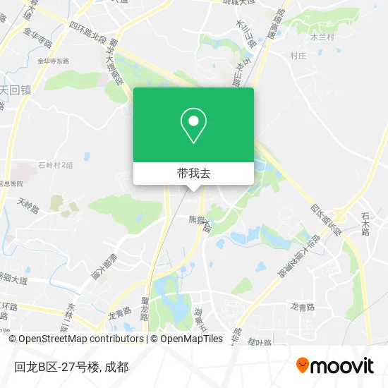 回龙B区-27号楼地图