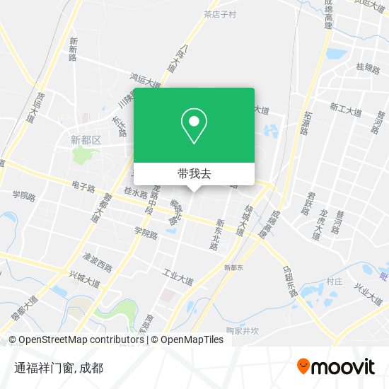 通福祥门窗地图