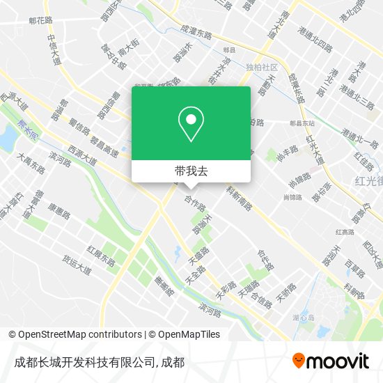 成都长城开发科技有限公司地图