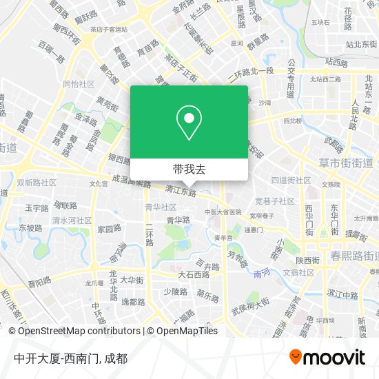 中开大厦-西南门地图