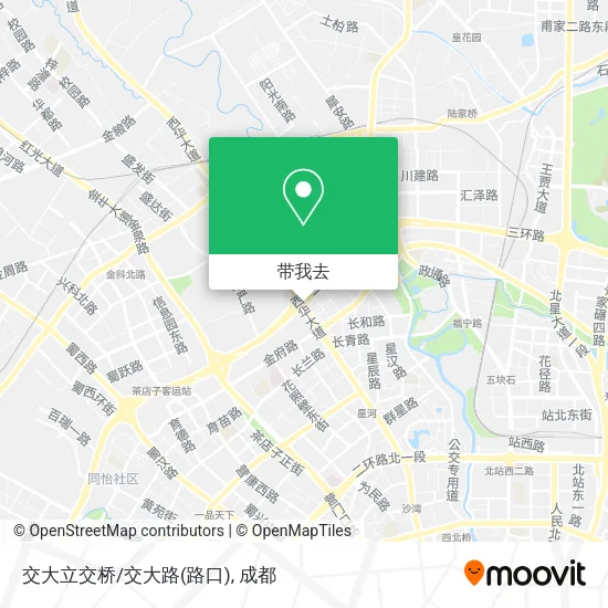 交大立交桥/交大路(路口)地图