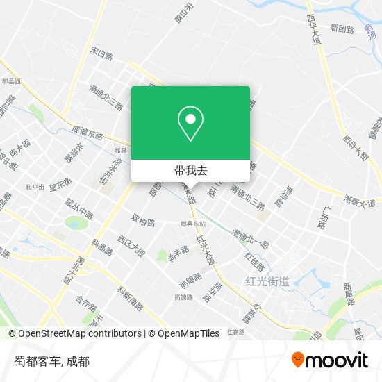 蜀都客车地图