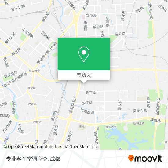 专业客车空调座套地图